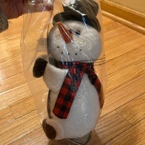 Bottle Hugger Snowman NWT